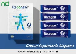 Maintain Strong and Healthy Bones with Calcium Supplements Singapore