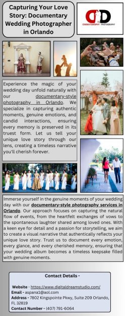 Capturing Your Love Story: Documentary Wedding Photographer in Orlando