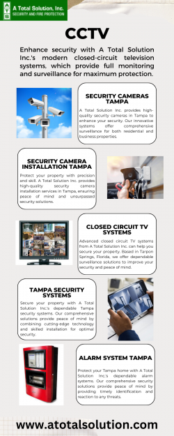 Expert Closed Circuit TV Systems in Tarpon Springs, FL