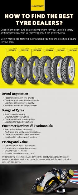 How to Find the Best Tyre Dealers?