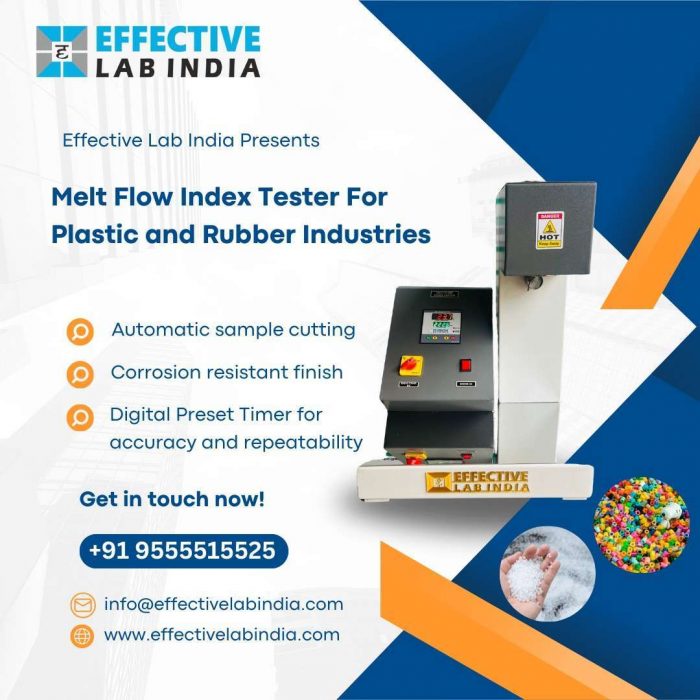 Effective Lab India Presents Melt Flow Index Tester