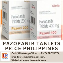 Indian Pazopanib 200mg Tablets Lowest Cost Cebu City Philippines