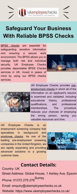 Protect Your Business With Thorough BPSS Checks