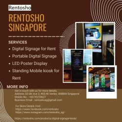 Stand Out at Events with Standing Mobile Kiosk for Rent