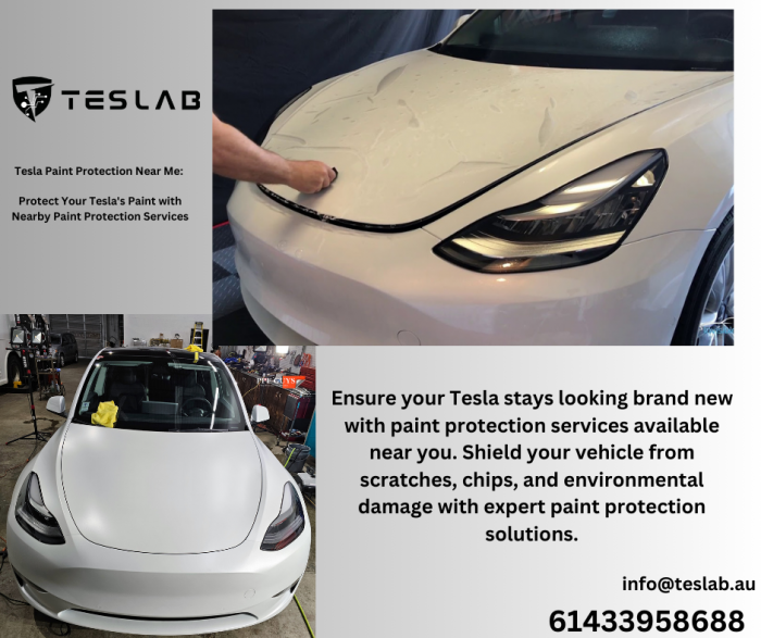 Tesla Paint Protection Near Me: Protect Your Tesla’s Paint with Nearby Paint Protection Se ...