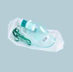 DISPOSABLE OXYGEN MASK WITH BAG FOR HOSPITAL LABORATORY