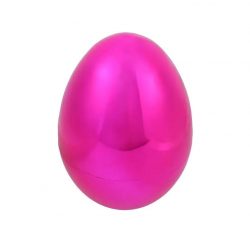 Solid Color Electroplated Plastic Large Egg
