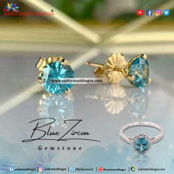 Get Original Blue Zircon Gemstone Online at Best Price