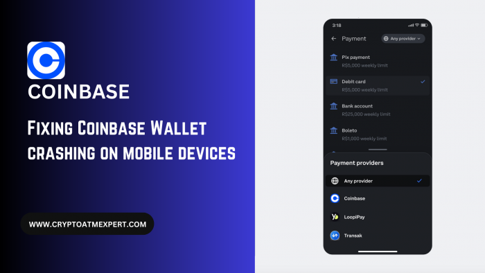 Fix Coinbase Wallet Crashing on Mobile Devices