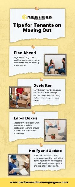 Tips For Tenants on Moving Out