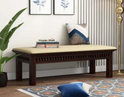 Elegant Wooden Bench for Sale – Perfect for Your Home or Garden!