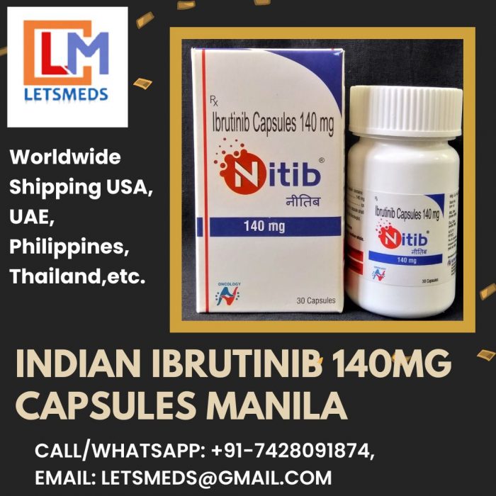 Buy Generic Ibrutinib Capsules Brands Price Online | Nitib Wholesale Metro Manila Philippines