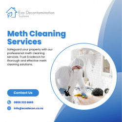 We provide eco-friendly Meth Cleaning Services in New Zealand