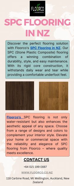 Modernize Your Interior Design with High-Quality SPC Flooring in NZ