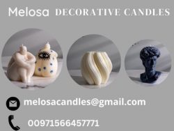 Shop Decorative Candles Online Via Melosa Candles