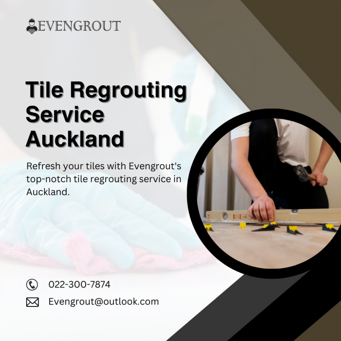 Revamp Your Tiles with Tile Regrouting Service Auckland.