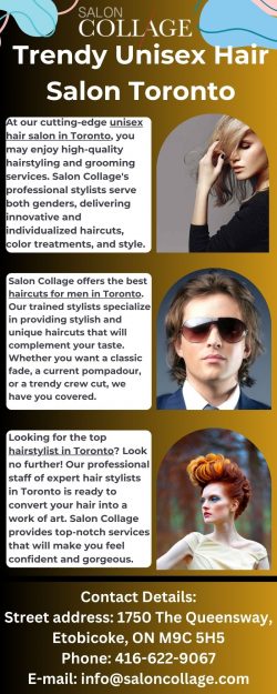 Unisex Hair Salon Toronto Experts