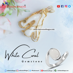 Lab Certified White Coral Stone Online at Best Price