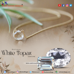 White Topaz Gemstone Online from Rashi Ratan Bhagya
