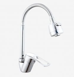 Chrome Pull Out Kitchen Faucet