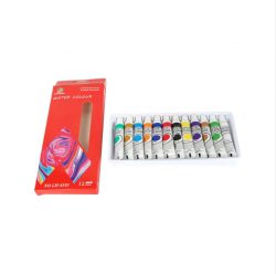 Oil Pastel Manufacturers 12-Color Aluminum-Plastic Tube Watercolor Pigment Set