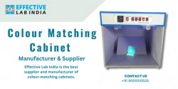 Effective Lab India: Leading Manufacturer and Supplier of Colour Matching Cabinet