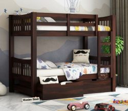 Wooden Street: Bunk Beds for Space-Saving Fun