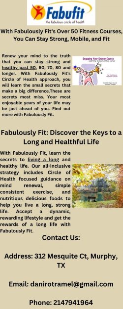 Over 50 Fitness Programs from Fabulously Fit to Help You Remain Strong and Healthy