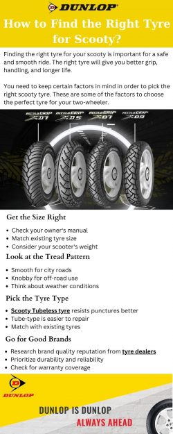 How to Find the Right Tyre for Scooty?