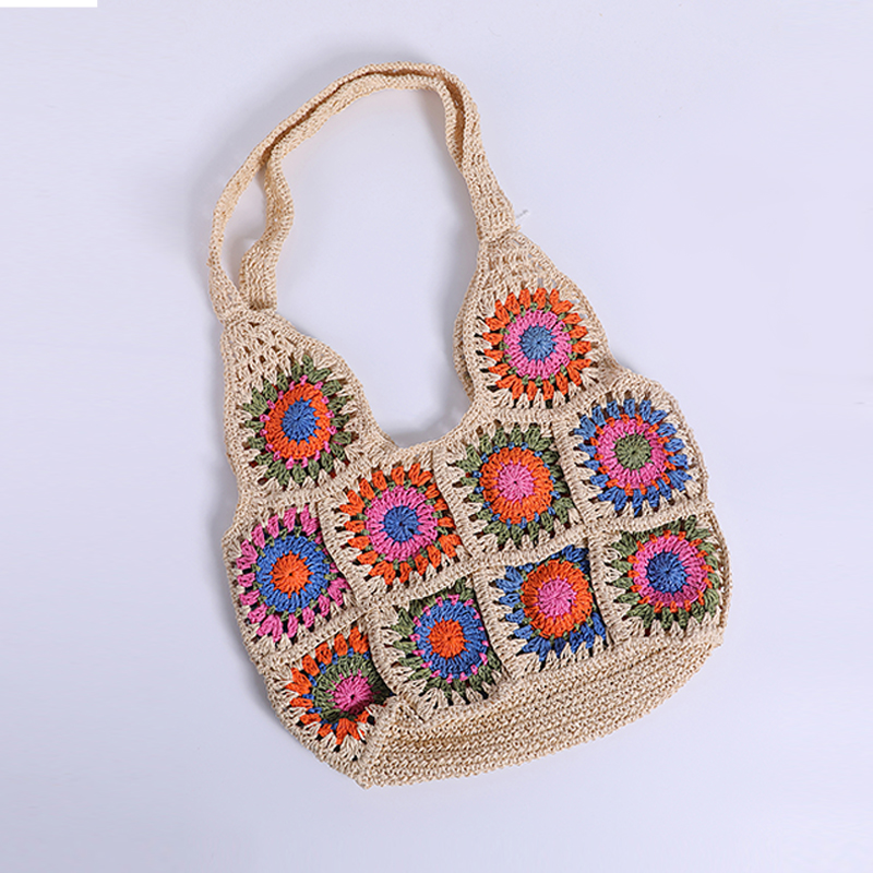 Discover Sustainable Style with Straw Beach Bags from our Factory!