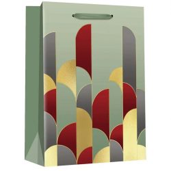 Gift Bag Factory Modern Geometric Design Gift Bags