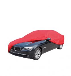 1206005 Red Strength Durability Polyester Sedan Wholesale Car Covers