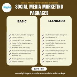 Monthly Social Media Marketing Packages