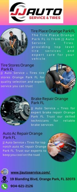 Tire Stores Orange Park FL | JJ Auto Service & Tires