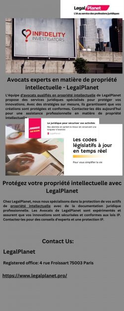 Services complets de propriété intellectuelle – LegalPlanet