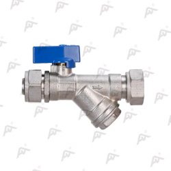 Brass Valves (Water/ Gas system) Ball Valve With Strainer