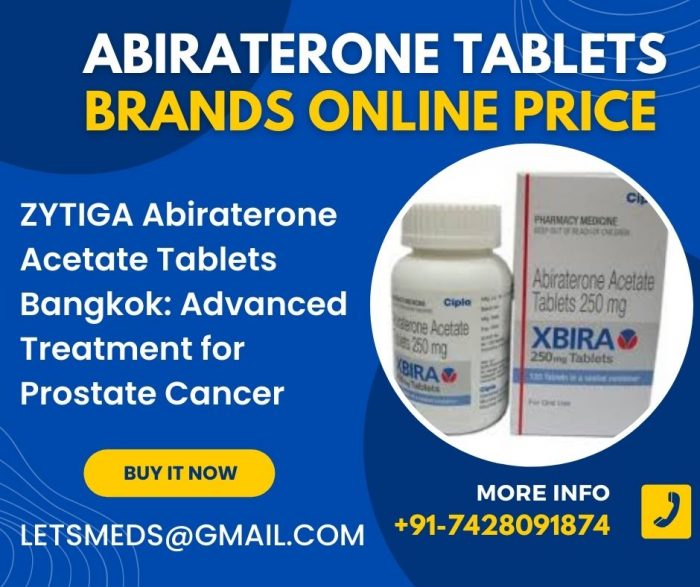 Indian Abiraterone 250mg Tablets Lowest Cost Philippines, Thailand, UAE