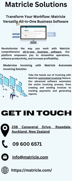 Matricle Versatile All-in-One Business Software