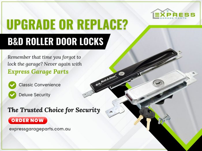Secure Your Home with a Rolling Garage Door Lock from Express Garage Parts