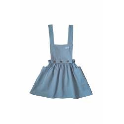 Miramara Designs – Bella pinafore blue