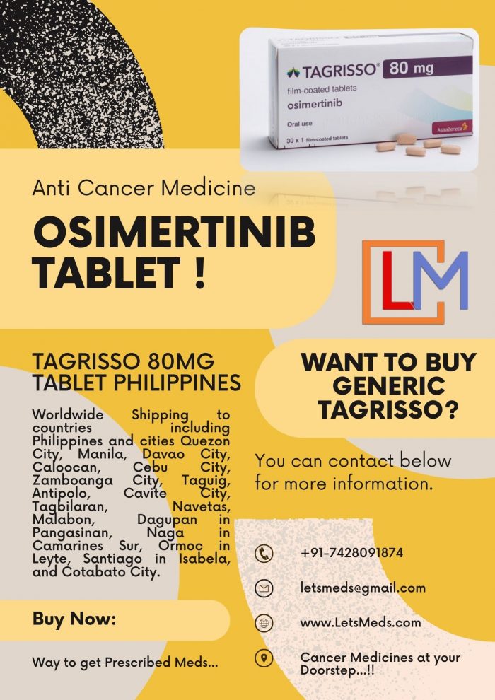 Osimertinib Tagrisso 80 mg Tablet Price Online Philippines