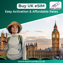 Buy UK eSIM – Instant Activation and Convenience