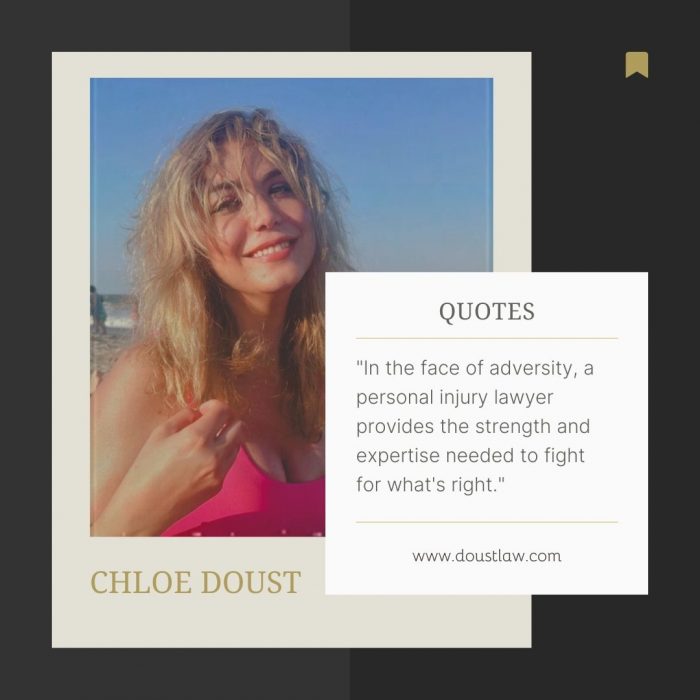 Chloe Doust: Personal Injury Lawyer Providing Strength and Expertise