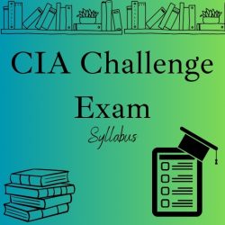 Get The CIA Challenge Exam Syllabus From The AIA