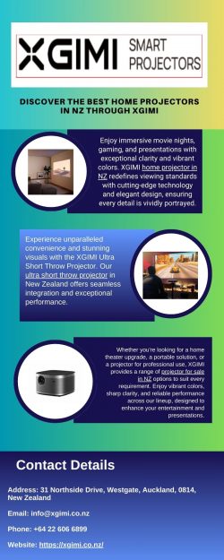 Discover The Best Home Projectors In NZ Through XGIMI