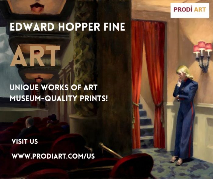 The Quiet Beauty of Edward Hopper’s Work by Prodi Art