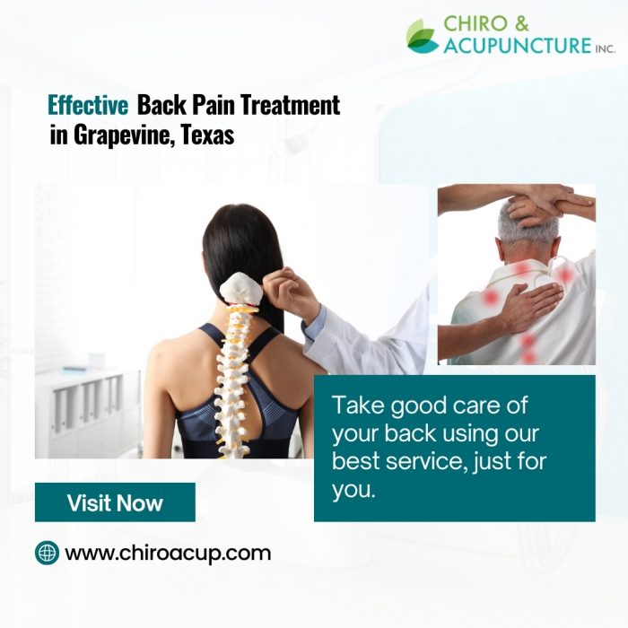 Effective Back Pain Treatment in Grapevine, Texas