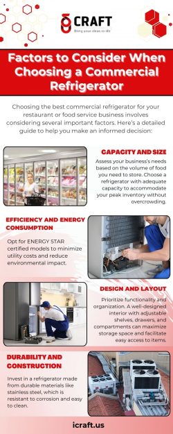 Factors to Consider When Choosing a Commercial Refrigerator