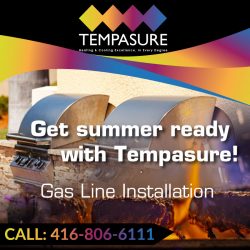 Reliable Gas Line Installation in Ontario: Trust Tempasure for Safe and Efficient Solutions