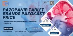 Pazopanib Tablet Brands Presyo Online Davao City Filipinas